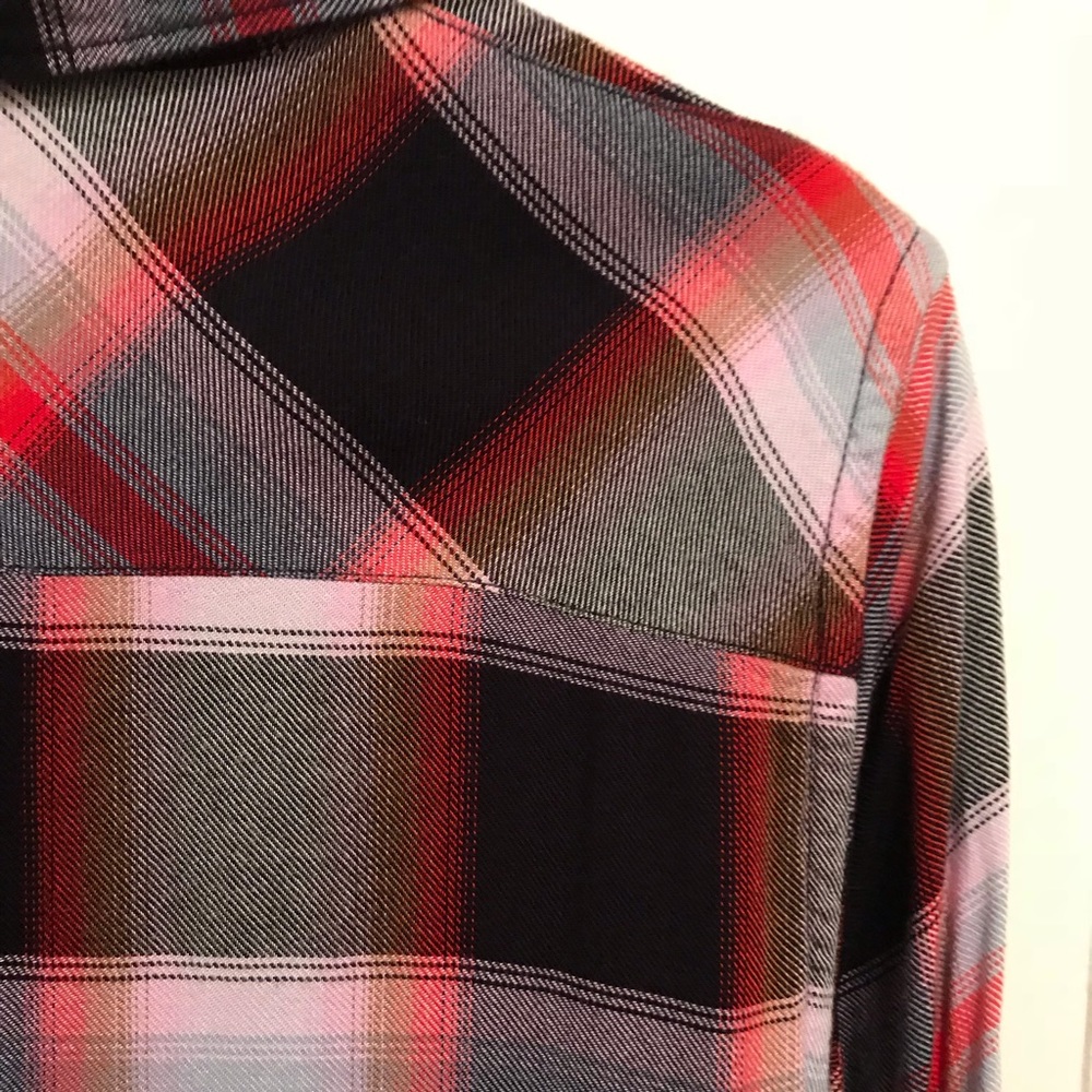 Gap Button Up Flannel - image 5